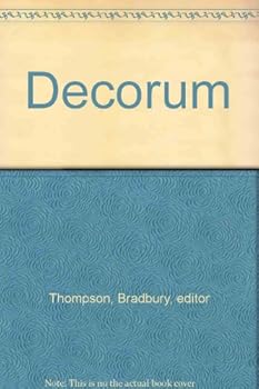 Hardcover Decorum Book