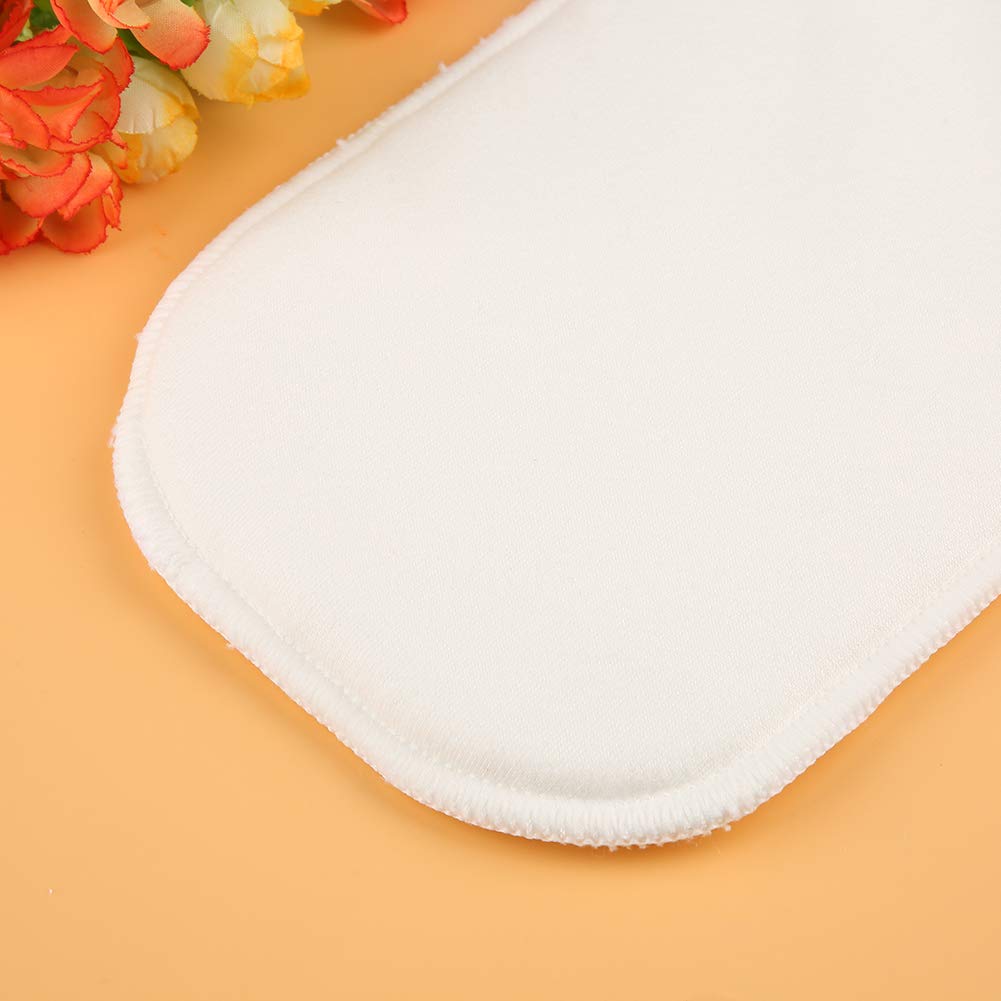 Coussinet en Tissu 3 Couches, Insert de Couche en Coton de Chanvre, Inserts Lavables en Coton pour bébé