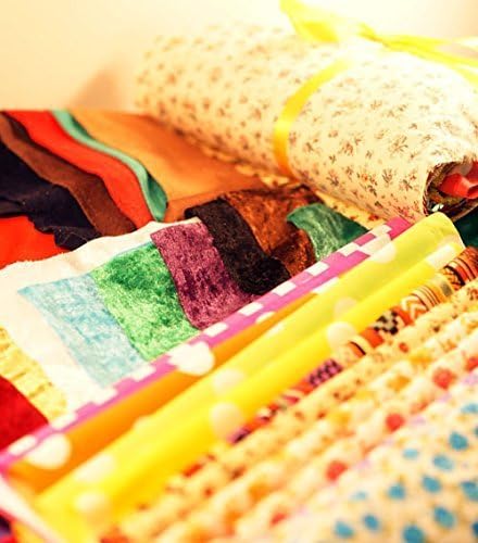 1 KILO bag of fabric remnants-Fabric off cuts-Perfect for scrapbooking, Card making, Doll clothes & all other Craft or Hobbying