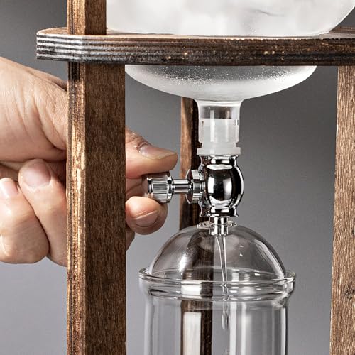 Café glacé d'été avec la tour d'infusion à froid nomade de 800 ml
