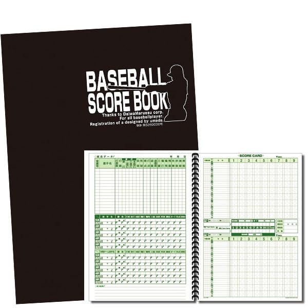 Amazon | 野球 プロマーク スコアブック・野球 野球用スコア