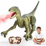 Dinosaurio Teledirigido con Movimiento,Regalos Navidad Cumpleaños Niños 3-13 Años (B)