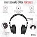 LyxPro HAS-30 Closed Back Over-Ear Professional Recording Headphones for Studio Monitoring, DJ and Home Entertainment,Black