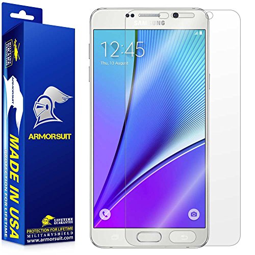 ArmorSuit 2 Pack Screen Protector for Samsung Galaxy Note 5 Max Coverage MilitaryShield HD Clear Film - Made in USA