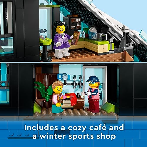 Lego 6425813 City Ski And Climbing Center Building Set thumb #3