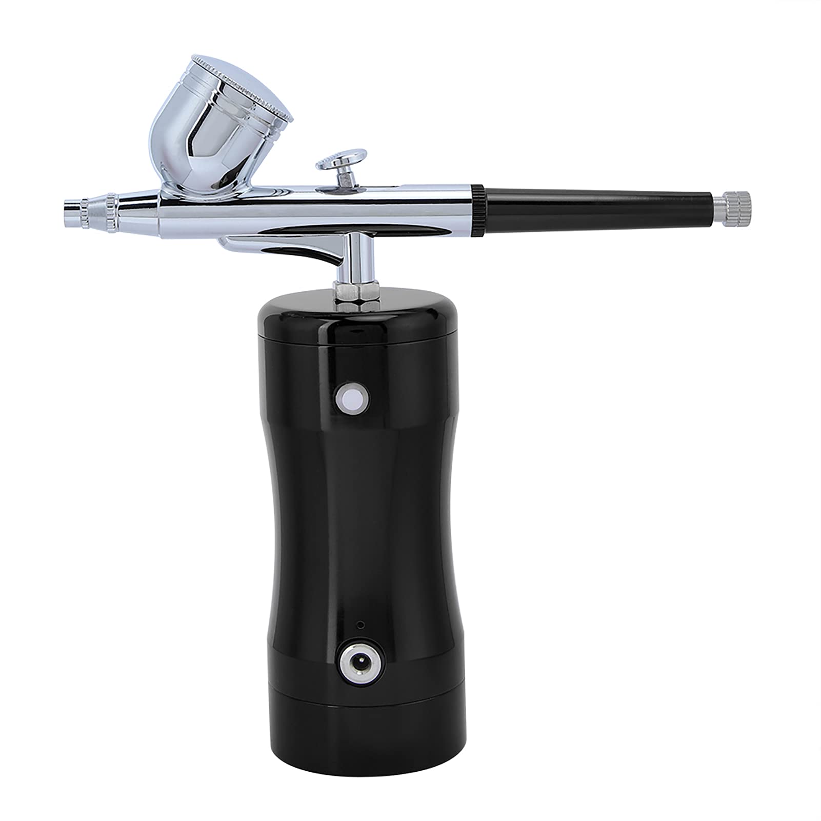Acouto Kitografo, Pompa G12 + Kit Aerografo Mini 7cc da 0,3 Mm Set Pennello Aria Spray Strumento di Pulizia per Pittura a Spruzzo Artistica Modello ECC (#1)