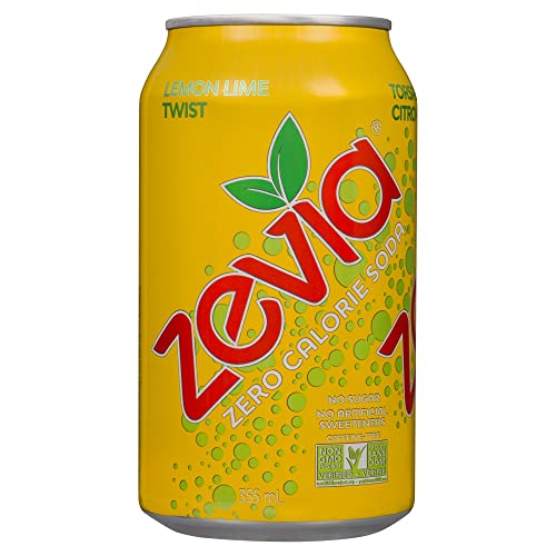Zevia Soda Citron Lime Twist 24x355ml