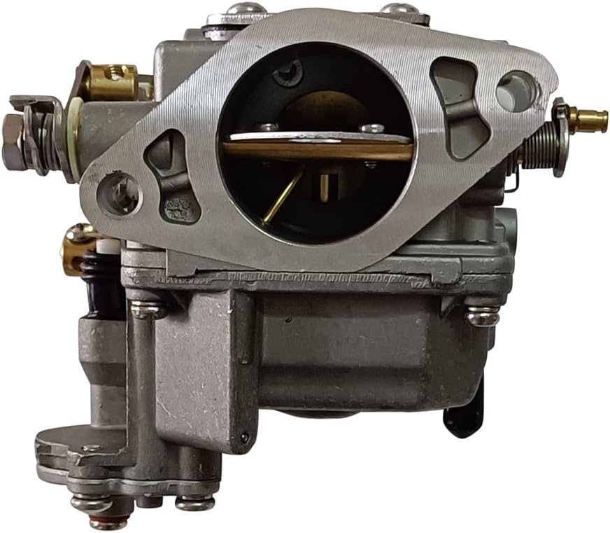 New Carburetor Compatible with 4-Stroke Yamaha 15Hp F15 Electric Start Outboard Motor 66M-14301-10 66M-14301-12