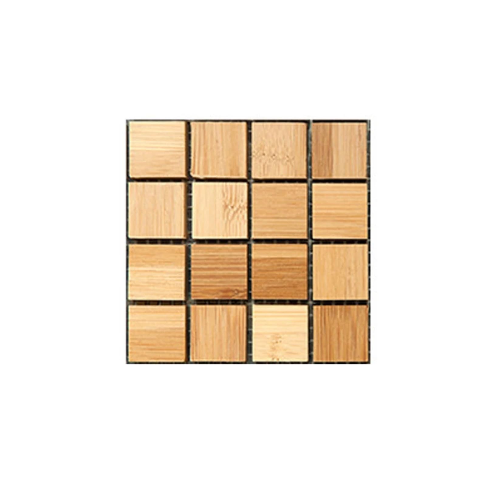 Stick On Tiles 10Pcs Mosaic Sticker Tiles Labelstock Bathroom Floor Tile Adhesive Kitchen Backsplash Chap Worktop Kitchen Decor 10x10cm(12)