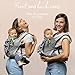 Boba Air Ultra-Lightweight Baby Carrier and Toddler Backpack - Baby Hiking Carrier 3 Months (15-45lbs) - Toddler Backpack and Baby Carrier (Grey)