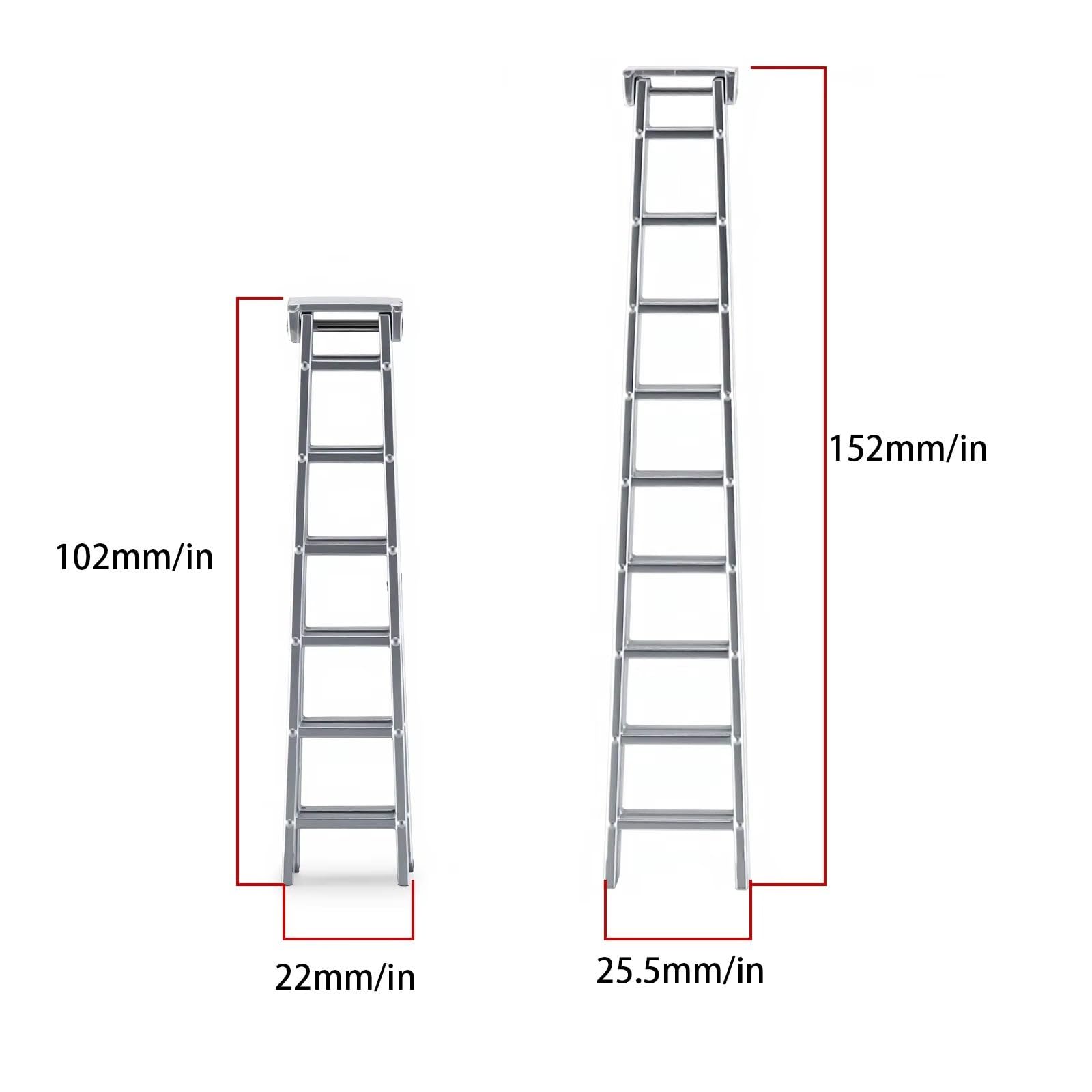 Piezas Escalera Plástico para Traxxas para TRX4 para TRX6 1/10