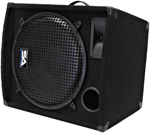 Miniatura 6 de Seismic Audio - Altavoz PA DJ de 15 pulgadas 300 vatios Audio PRO - Red eléctrica, monitores, bandas, karaoke, iglesias, bodas