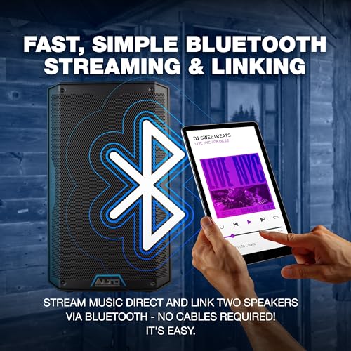 Image of Alto Professional TS412 2500W 12 Active PA Speaker with 3-Channel Mixer, Bluetooth Streaming, Wireless Speaker Pairing, DSP and Alto App