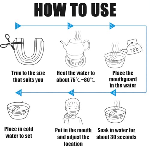 SULIUDAJI - Protector de dientes de boxeo para adultos, protector dental moldeable con caja portátil para rugby MMA Hockey Judo Karate y artes marciales y boxeo - imagen 3