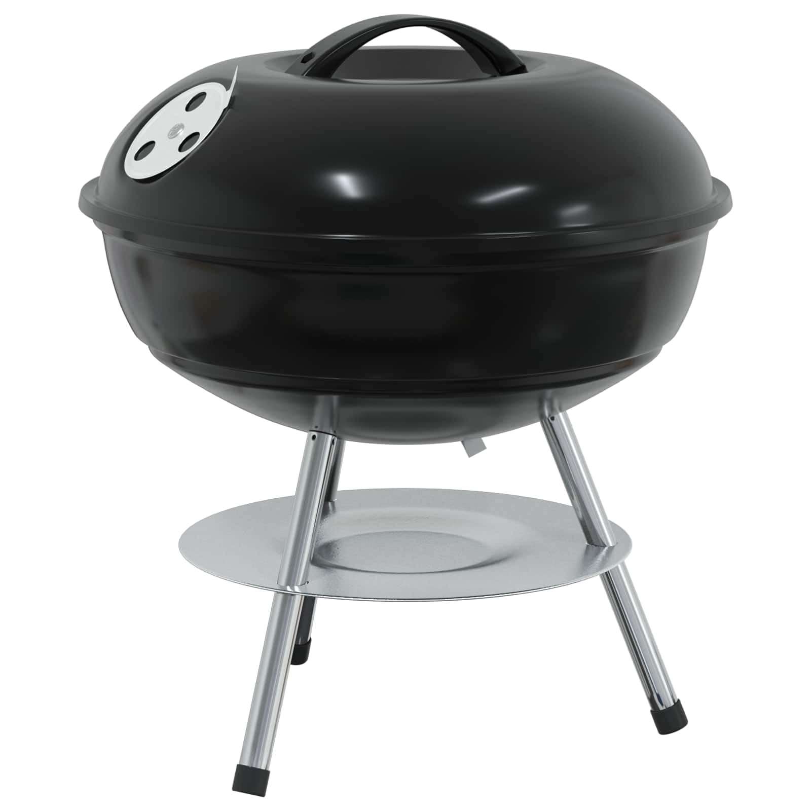 Grill Węglowy Ze Stali Stopowej 36,5 x 36,5 x 40 cm