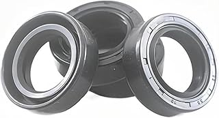 Seal Washer 4pcs TC Shaft Oil Seal 30x42x10/30x44x8/30x45x5/30x50x7/30x72x8mm TC Oil Seal, Black NBR Oil Resistance TC Radial Oil Seal Gasket Lip (Size : 30x42x10mm)