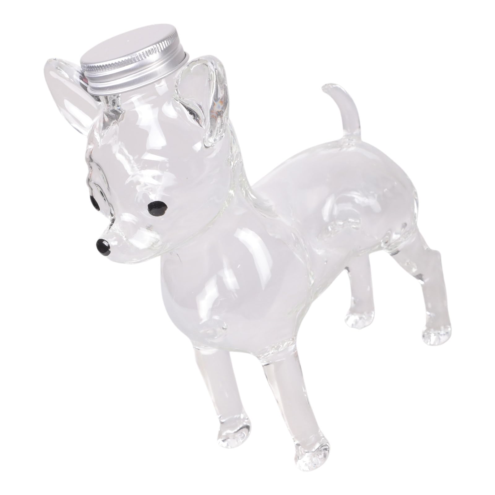 Jazuaiao Additional Glass Pet Food Storage Visible Container Innovation Latche Party Addition Tight Pet Food Storage