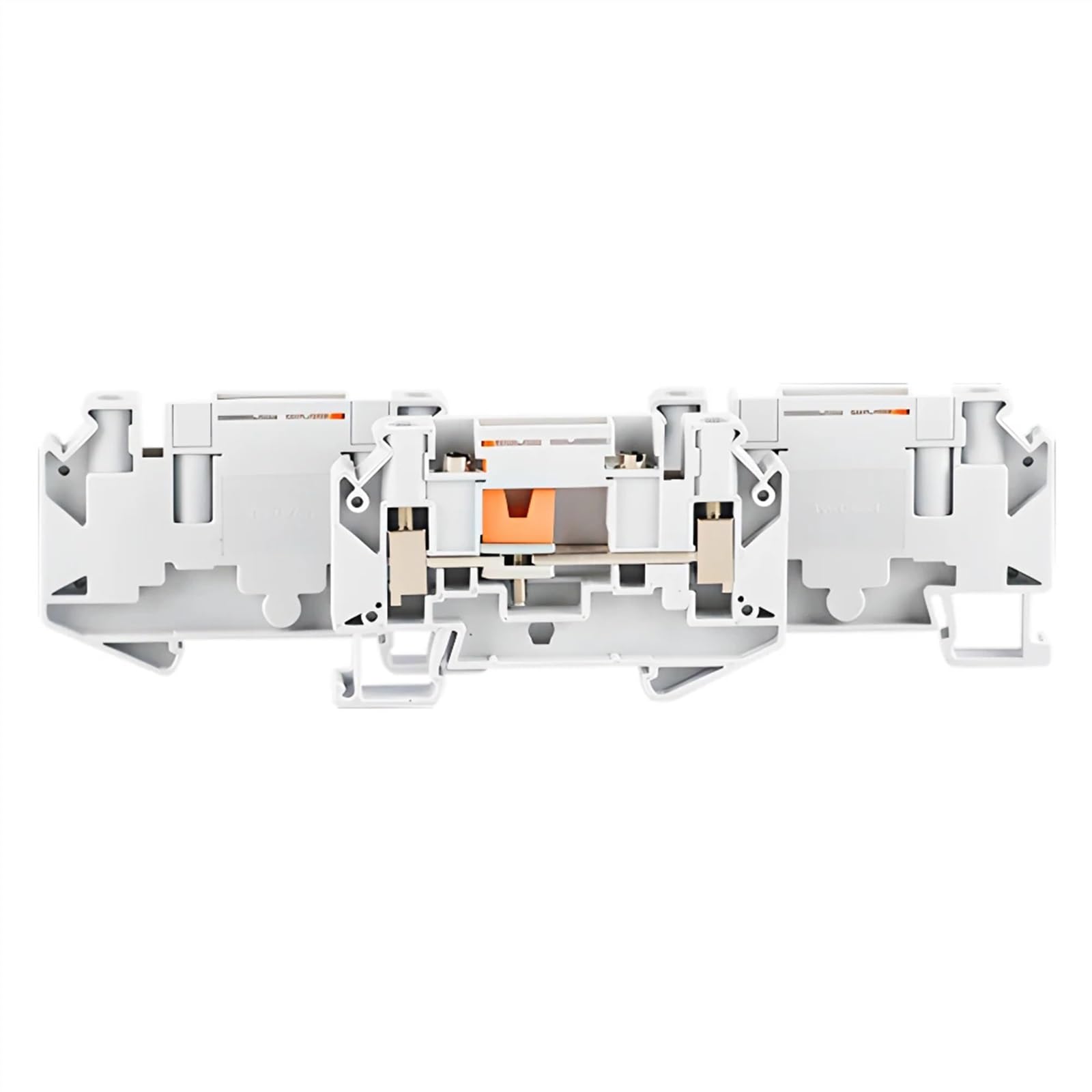 UK6-T 5 pièces Test déconnecter bornier vis connexion fil connecteur électrique conducteur Din Rail bornier