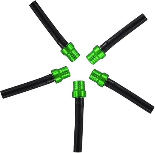 PRO BAT Paquete de 5 mangueras de ventilación de aire para tanque de combustible de motocicleta, tapa de gas, ventilación de aceite, manguera de
