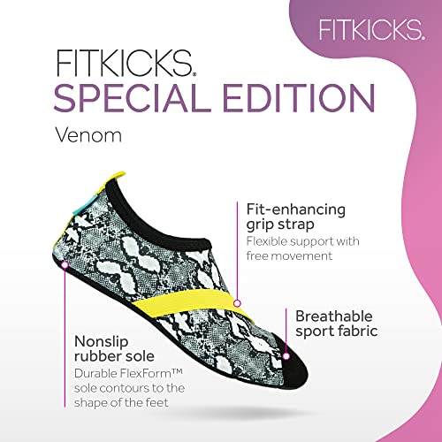 Image of FITKICKS Special Edition Active Footwear, Foldable Shoes - Venom, X-Large