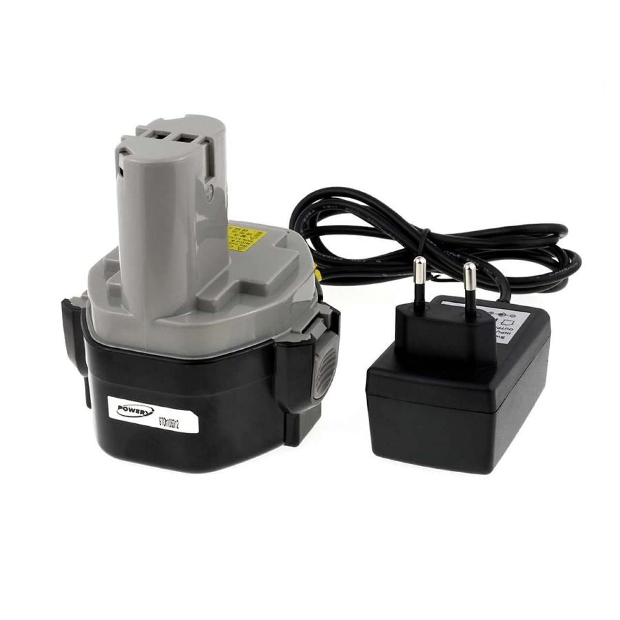 Powery Batería para Llave de Impacto Makita 6934FDWDE Li-Ion Incl. Cargador 2000mAh