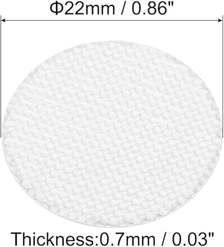 Miniatura 19 de PATIKIL Revestimiento de tapa de papel de aluminio de 0.94 pulgadas, 100 revestimientos de sellado térmico resistentes a inducción de manipulaciones