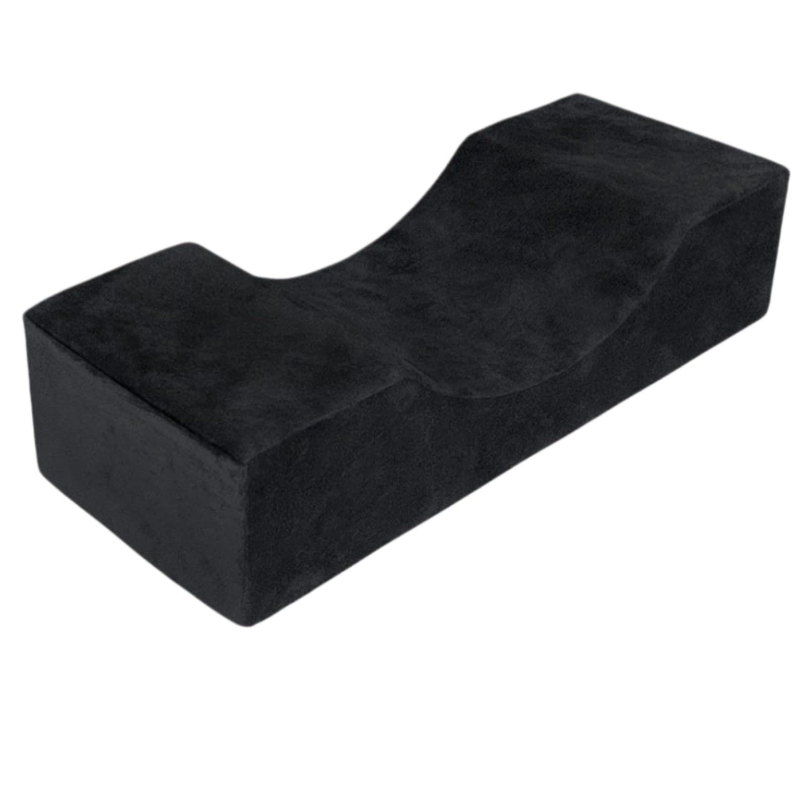 MXEEK Eyelash Pillow, U Shape High Elastic Sponge（Black）, U-Shape Pillow