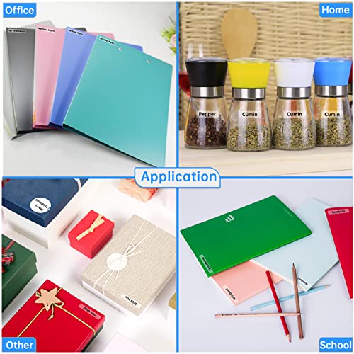 Unismar 1/2'' Black On Clear Tze Label Tape Compatible For Brother Tze-131 Tze131 Tz 12Mm 0.47 Laminated Tape Clear For Ptouch Ptd220 Ptd200 Ptd210 Ptd400Ad Pth100 Label Maker, 1/2'' X 26.2', 5-Pack #TOP4