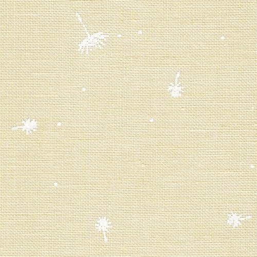 Image of Wizardi Belfast Wish Beige White Pattern 3609 2409, Precut Zweigart 32 Count Linen Cross Stitch Fabric, 100% Natural Embroidery Cloth, 19x27 in for Adults