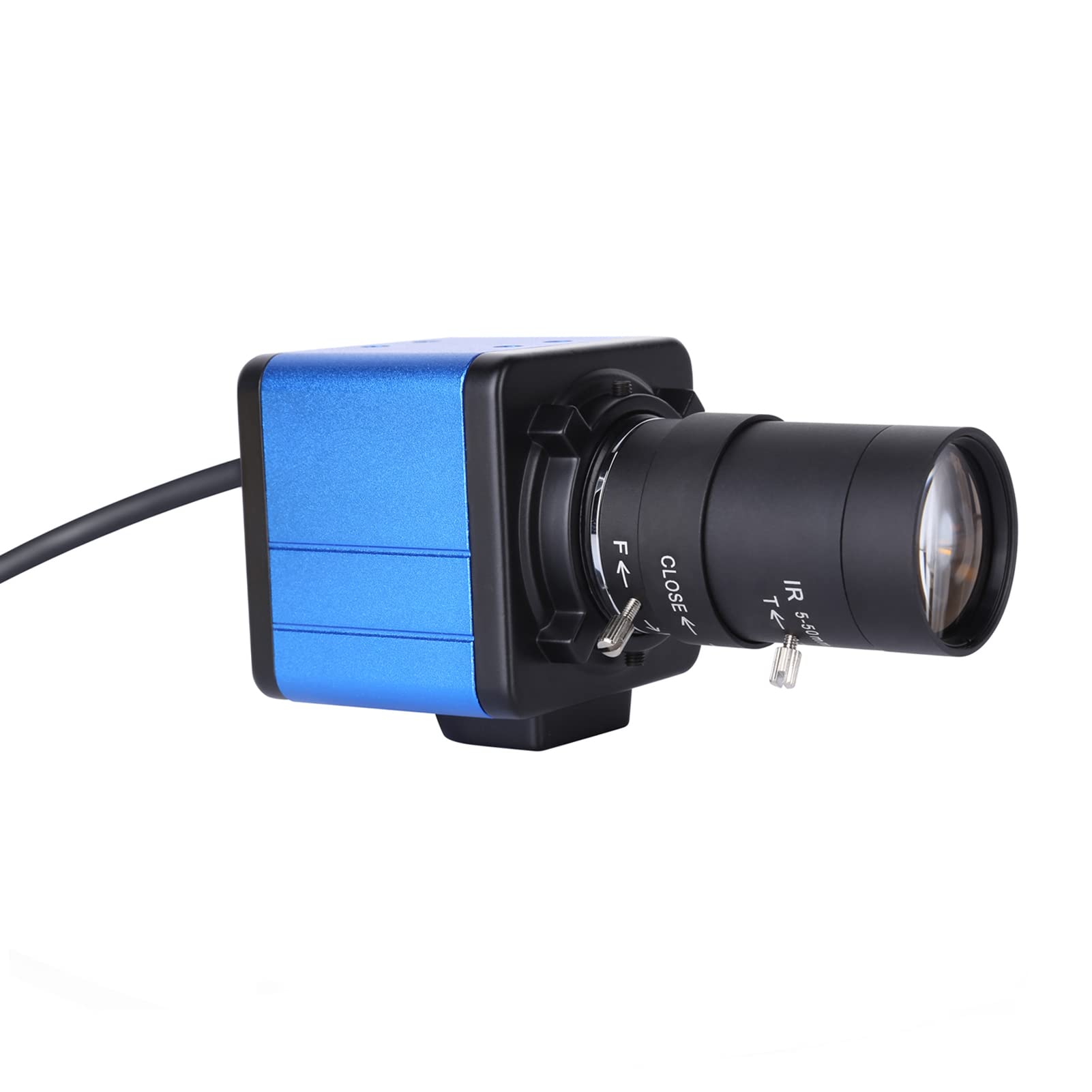 HUIOP Kamera do wideokonferencji, kamera 1080P HD 2-megapikselowa kamera internetowa z zoomem optycznym 10X szerokokątny 80 stopni, ręczna kompensacja ekspozycji z