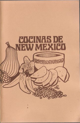 Cocinas De New Mexico B0018S1XWW Book Cover