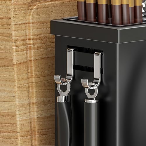 Soporte de almacenamiento culinario de diseño resistente para encimeras 8