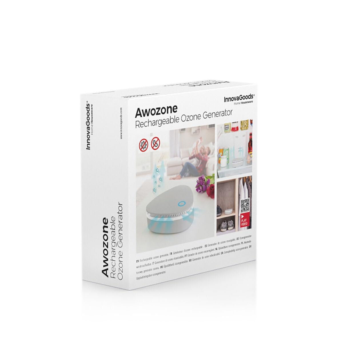 InnovaGoods - Generatore di ozono ricaricabile Awozone