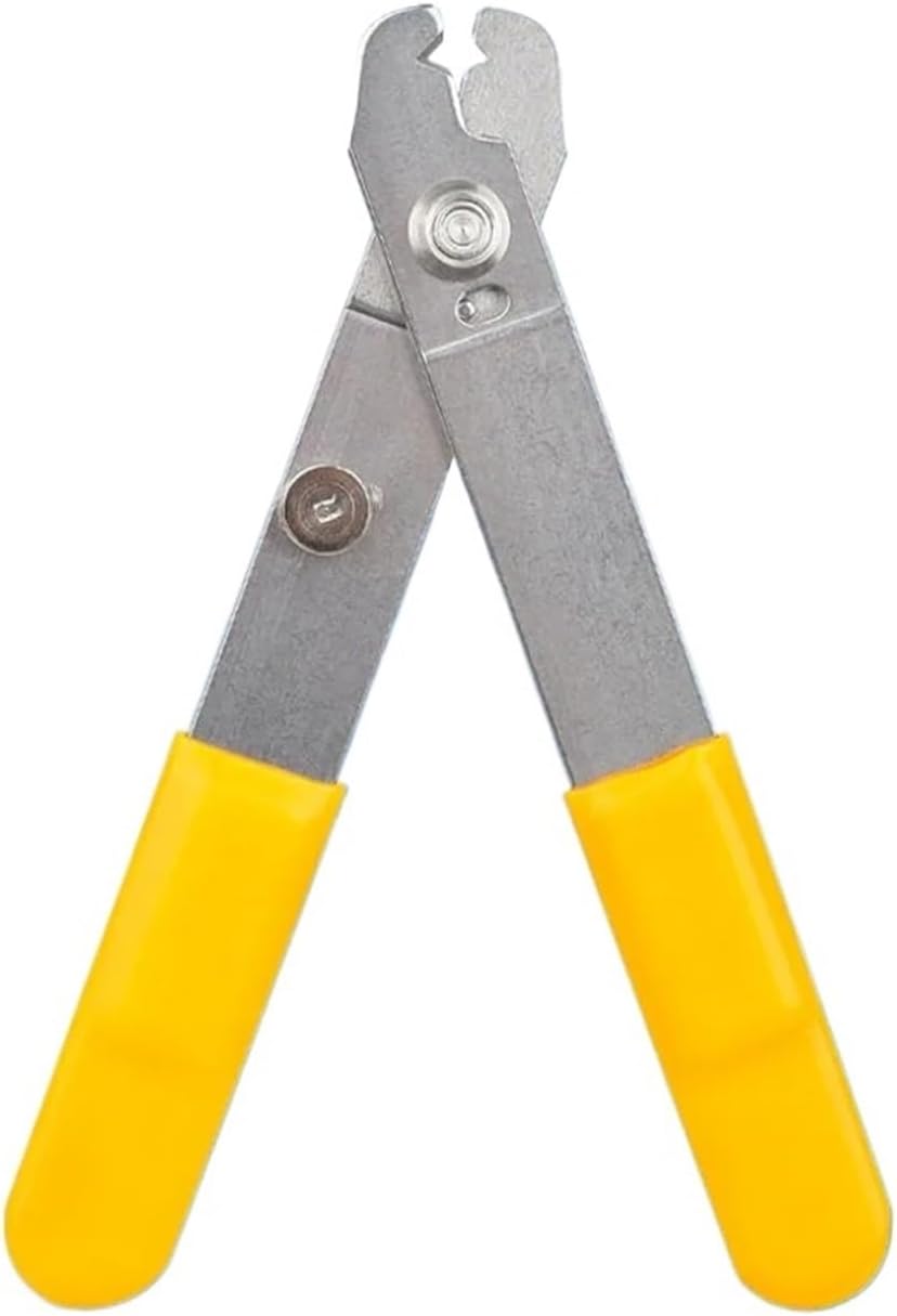 1pc Three-port Fiber Optical Stripper Pliers Wire Strippers for FTTH Tools Scissor wire strippers Cuttering knife(Single port pliers)