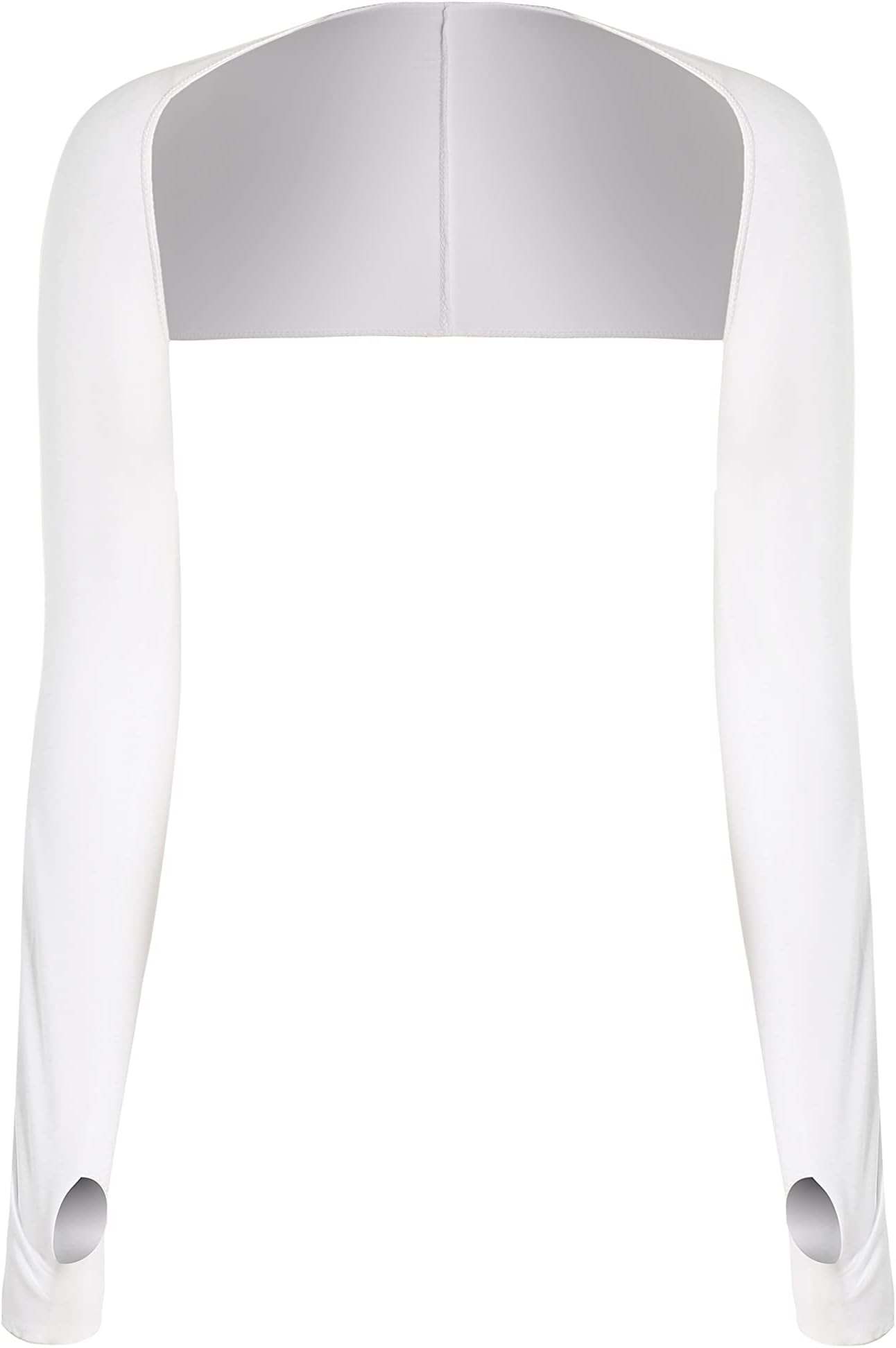 Women Cooling Shawl Arm Sleeve with Finger Hole, Comfortable & Breathable, Anti-UV, Ladies Sun Protection Cooler Shrug