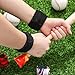 Gemscream 4 Pcs Bat Taper Knob with 2 Black Wrist Sweatbands Grip Taper Knob Absorbent Bands for Enhanced Protection Sports and Working Out (Vivid Color)