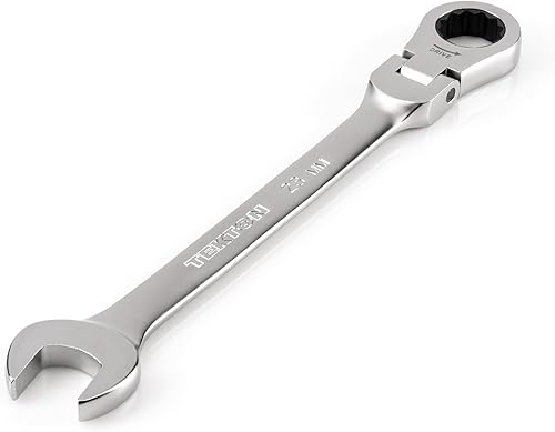 Miniatura 10 de TEKTON Llave combinada de trinquete de 12 puntos con cabezal flexible de 516 pulgadas  WRC26308