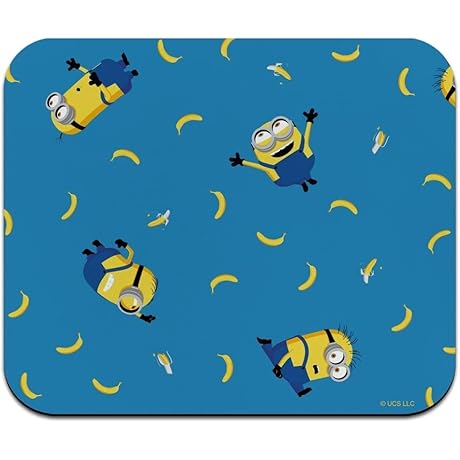 Minion Mouse Pad with Vibrant Banana Pattern