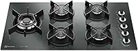Electrolux Cooktop 5 Bocas a Gás Electrolux Espelhado Home Pro ChamaPrecisa e Multi Chama (KE5HP) Bivolt