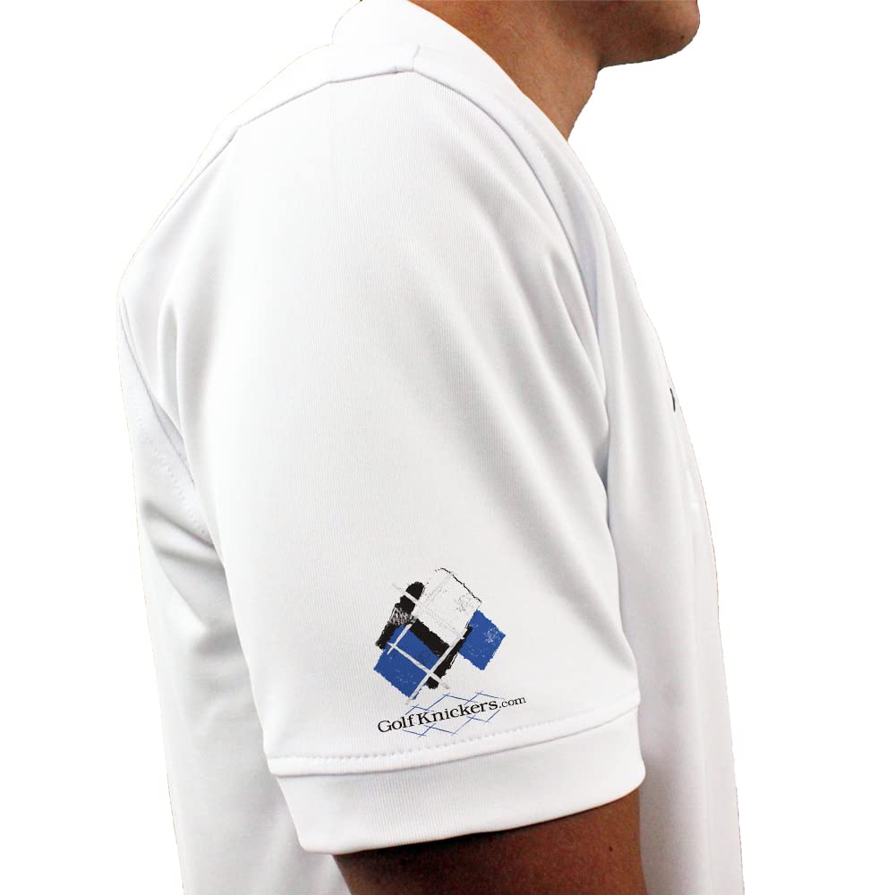 Dry Fit Graphic Polo da golf da uomo, ideale per sport e tutte le attività all'aria aperta - Argyle Utopia