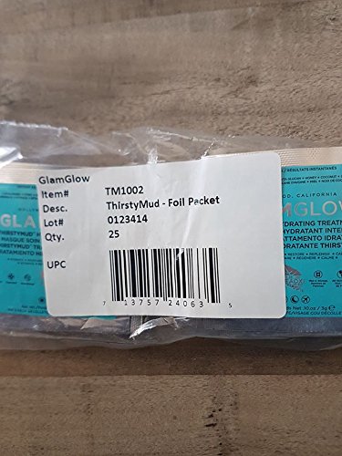 Glamglow Thirstymud 25 Single Packets, each 0.10oz