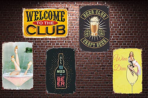 Rosefinch Stone Interesting Metal Tin Sign Groceries Dry Goods Wall Decoration Is Suitable For Bar Living Room Bedroom Coffee Shop Garage, Indoor And Outdoor 12X8 Inches #TOP4