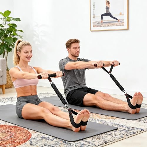 Bandes de résistance musculation femme pour éviter les glissements d'abdos