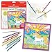 Faber-Castell Paint by Number Foil Fun - Unicorns - Color and Display 1 Unicorn Paint by Number Board