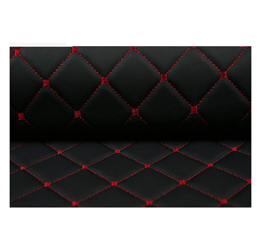 Tissu de cuir synthétique noir pour rénover votre intérieur auto