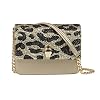 ROBERTO CAVALLI Class GWLPCE D61 Milano Rmx 0 Beige/Gold Medium Shoulder Bag