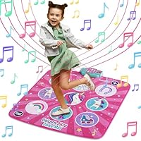 Klevly Unicorn Dance Mat for Kids Ages 6+ | Plays 5 Levels & 5 Songs | Unicorn Gifts for 6 Year Old Girl | Toys for Girls | Gifts for Girls