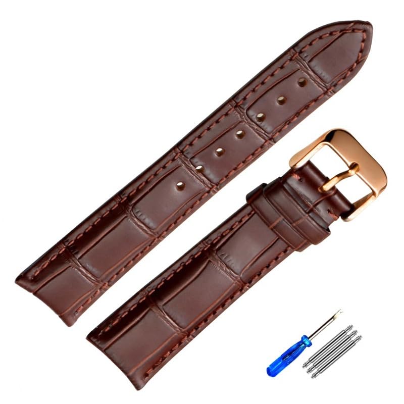 Sangle de montre pour hommes en cuir véritable un héritage unique