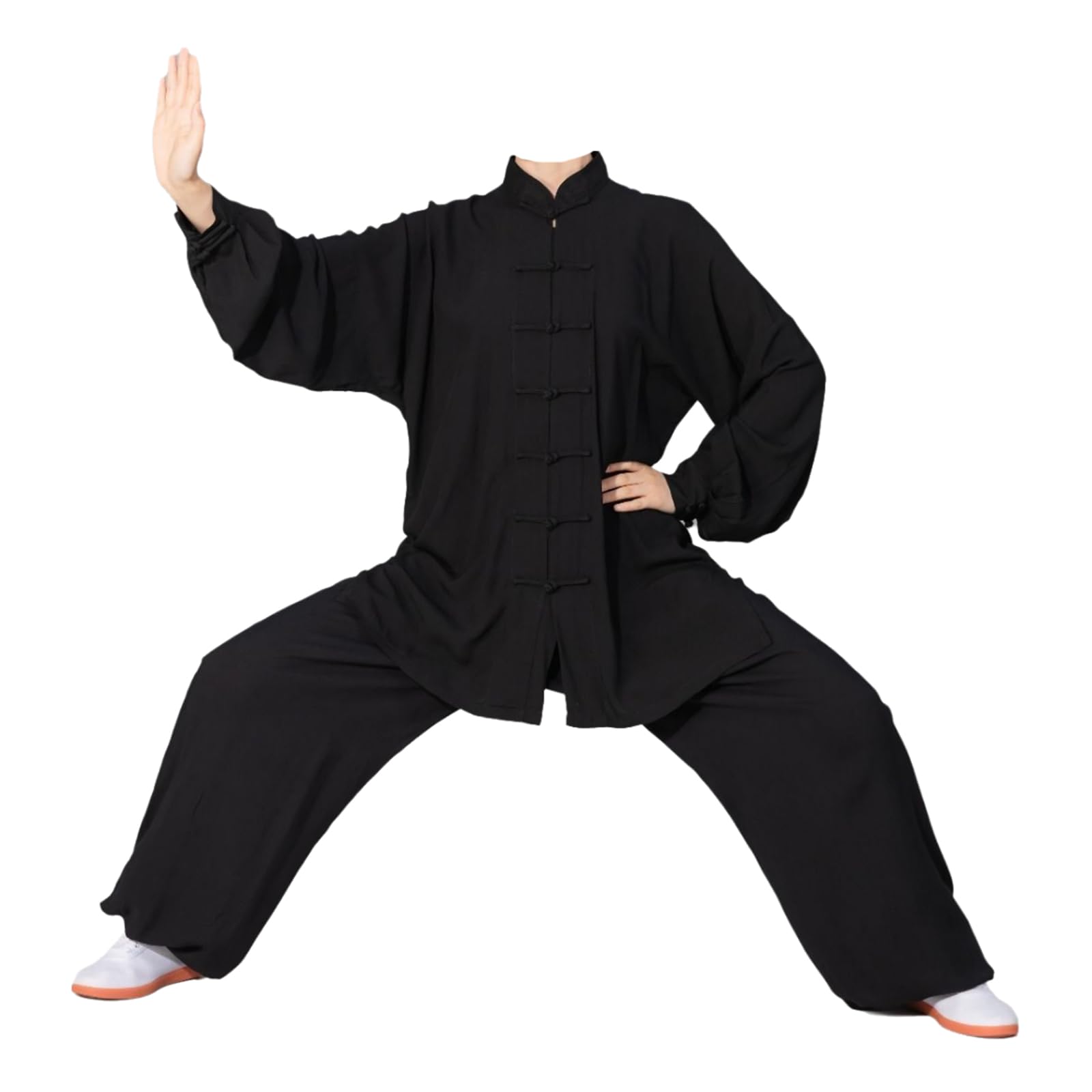 Kung Fu E Arti Marziali Uniforme,Cinese Kung Fu Abbigliamento,Abbigliamento per Arti Marziali,Morbido E Confortevole,Largo E Comodo,per Meditazione E Qigong