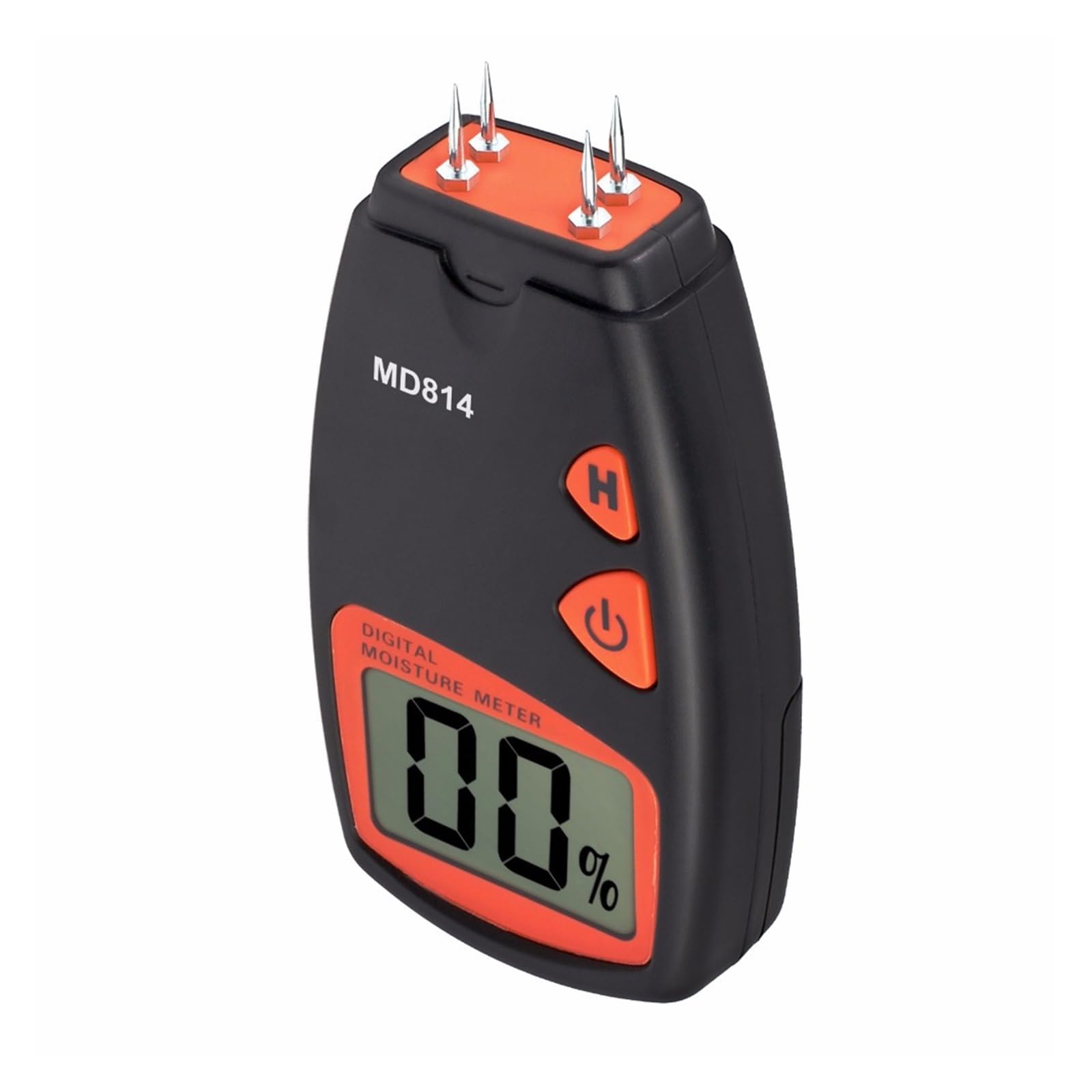 Misuratore Di Umidità Del Legno Digitale Portatile Sensore A 4 Pin MD814 Rilevatore Igrometro Semplice da usare